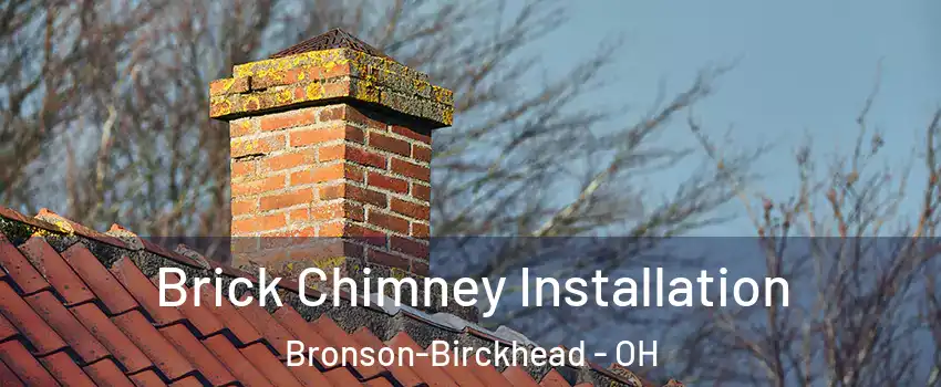 Brick Chimney Installation Bronson-Birckhead - OH