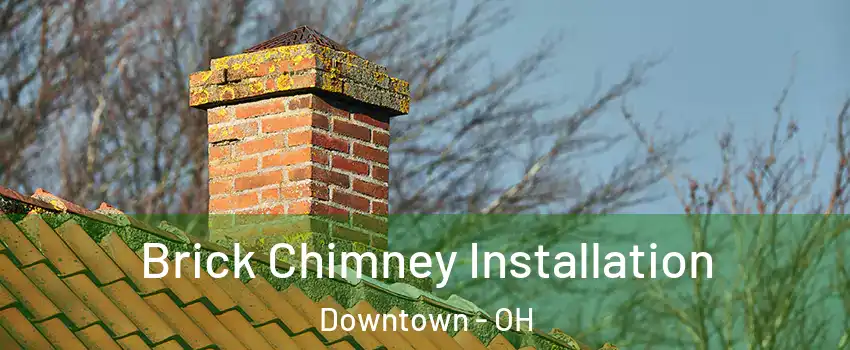 Brick Chimney Installation Downtown - OH