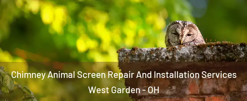 Chimney Animal Screen Repair And Installation Services West Garden - OH