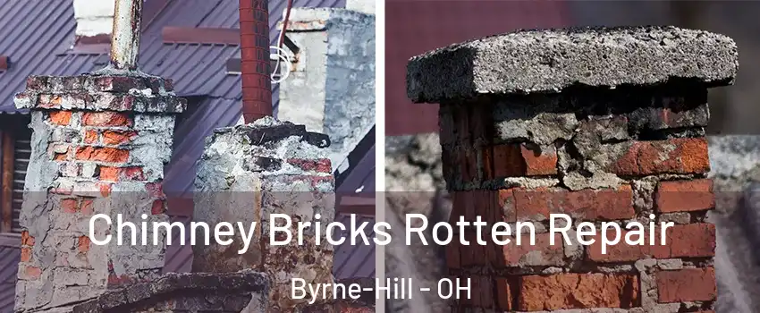 Chimney Bricks Rotten Repair Byrne-Hill - OH