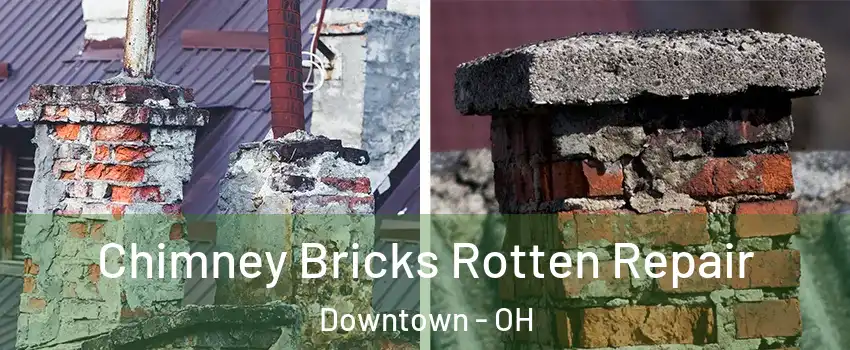 Chimney Bricks Rotten Repair Downtown - OH