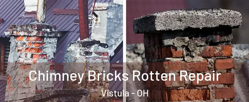 Chimney Bricks Rotten Repair Vistula - OH