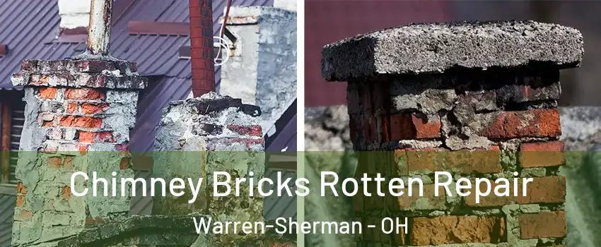 Chimney Bricks Rotten Repair Warren-Sherman - OH