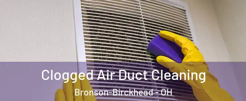 Clogged Air Duct Cleaning Bronson-Birckhead - OH