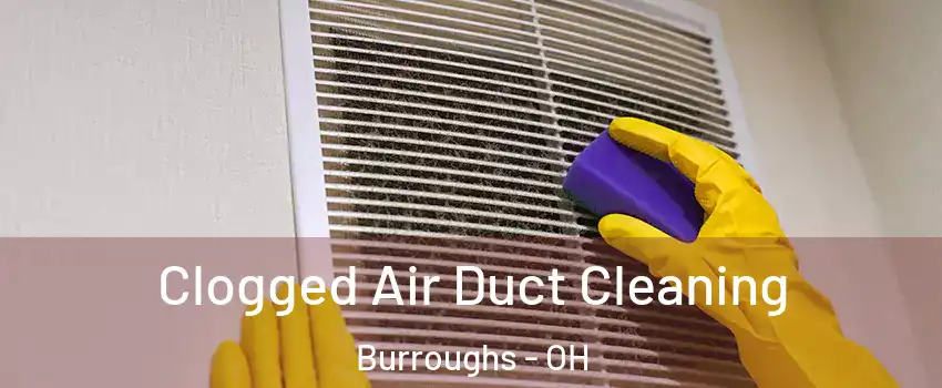 Clogged Air Duct Cleaning Burroughs - OH