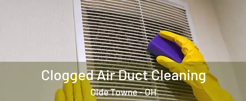Clogged Air Duct Cleaning Olde Towne - OH