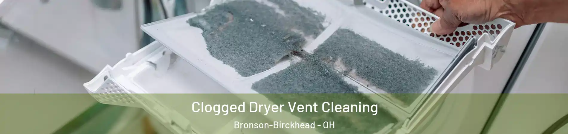Clogged Dryer Vent Cleaning Bronson-Birckhead - OH