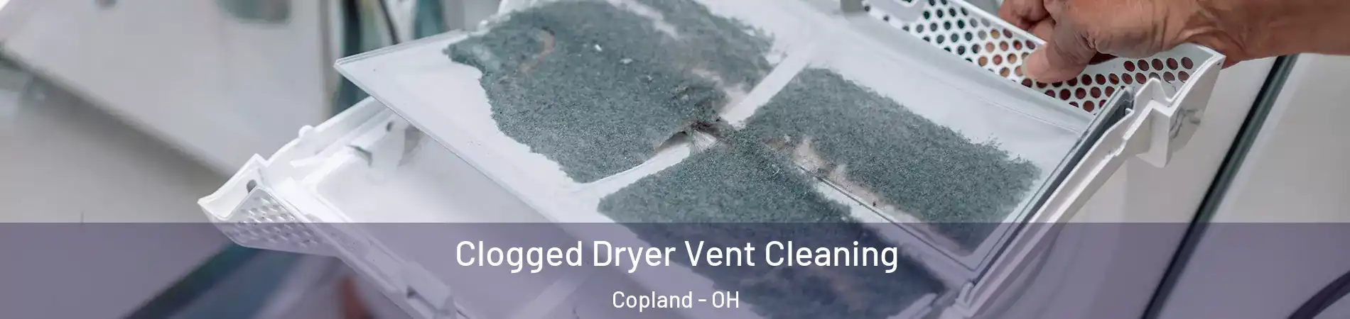 Clogged Dryer Vent Cleaning Copland - OH
