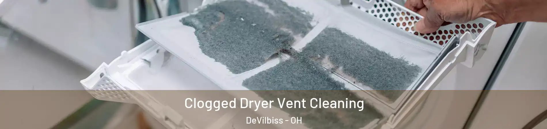 Clogged Dryer Vent Cleaning DeVilbiss - OH