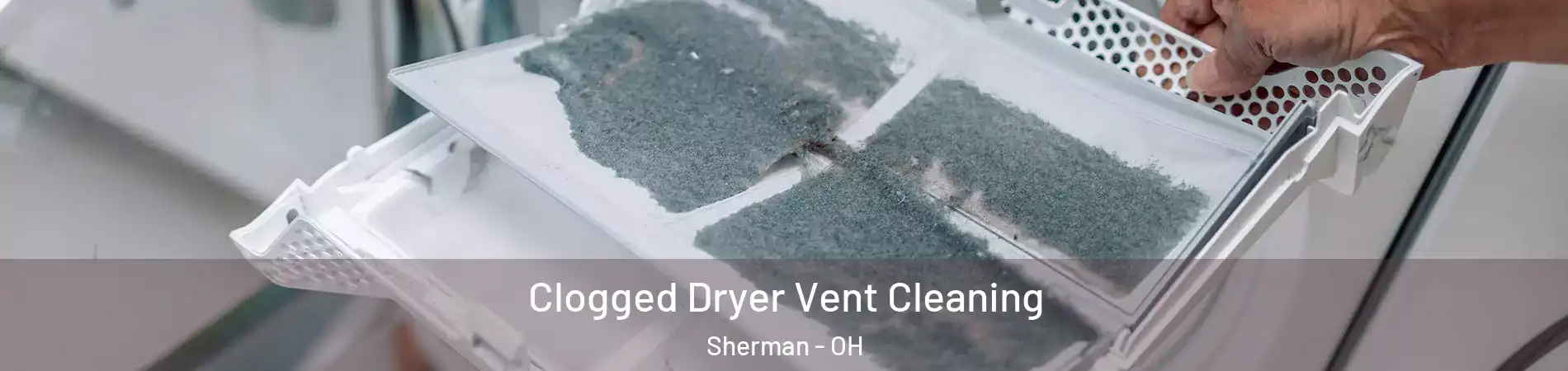 Clogged Dryer Vent Cleaning Sherman - OH