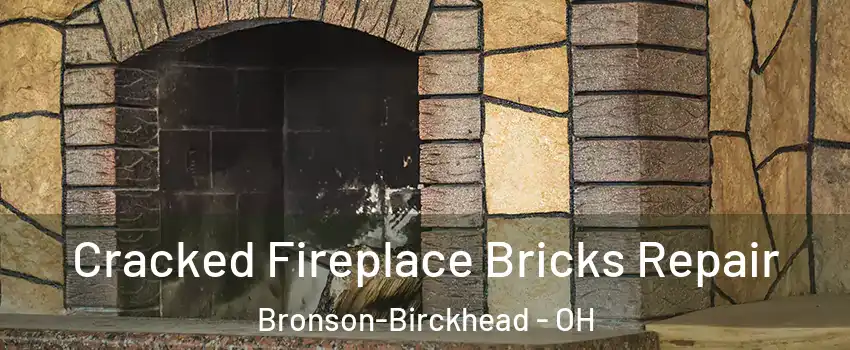Cracked Fireplace Bricks Repair Bronson-Birckhead - OH