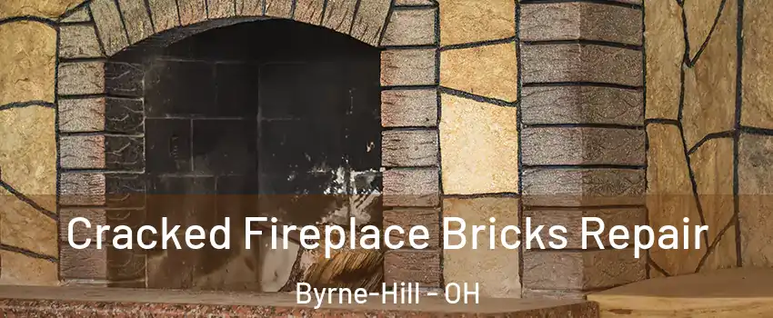 Cracked Fireplace Bricks Repair Byrne-Hill - OH