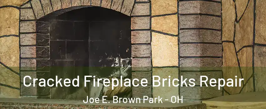 Cracked Fireplace Bricks Repair Joe E. Brown Park - OH