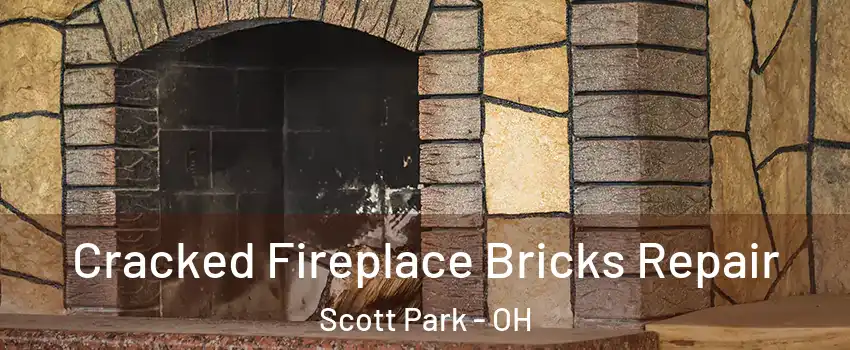 Cracked Fireplace Bricks Repair Scott Park - OH