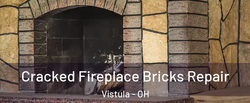Cracked Fireplace Bricks Repair Vistula - OH