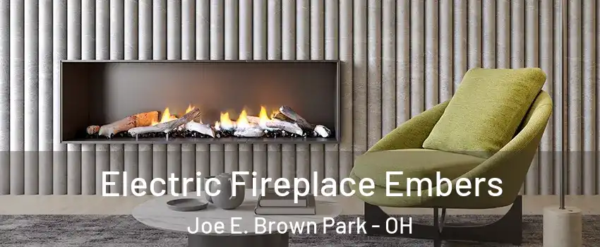 Electric Fireplace Embers Joe E. Brown Park - OH
