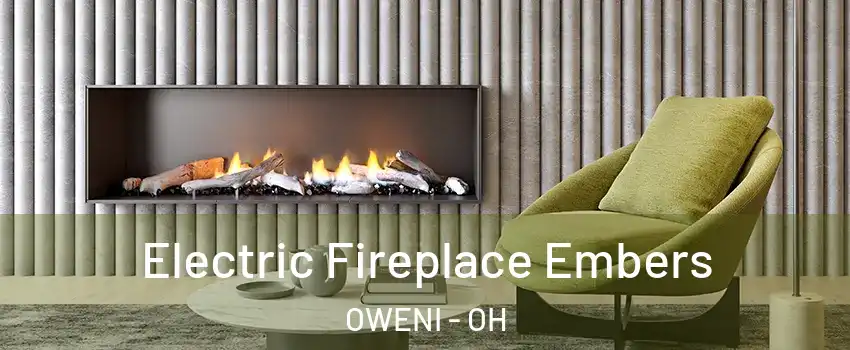 Electric Fireplace Embers OWENI - OH