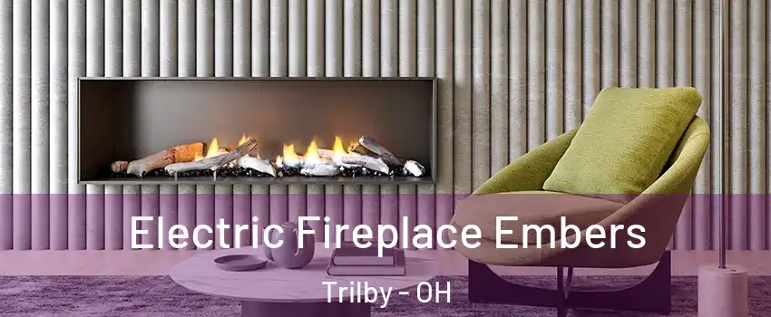 Electric Fireplace Embers Trilby - OH