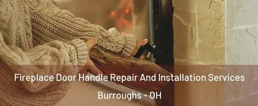 Fireplace Door Handle Repair And Installation Services Burroughs - OH