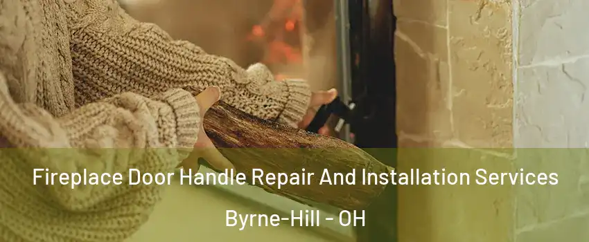 Fireplace Door Handle Repair And Installation Services Byrne-Hill - OH