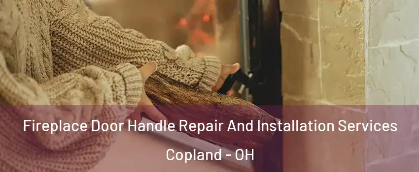 Fireplace Door Handle Repair And Installation Services Copland - OH