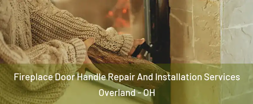 Fireplace Door Handle Repair And Installation Services Overland - OH