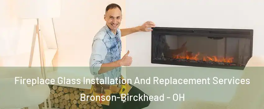Fireplace Glass Installation And Replacement Services Bronson-Birckhead - OH