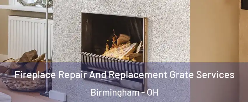 Fireplace Repair And Replacement Grate Services Birmingham - OH