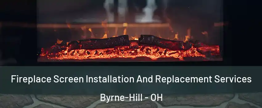 Fireplace Screen Installation And Replacement Services Byrne-Hill - OH