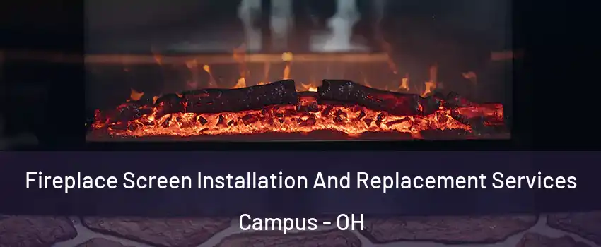 Fireplace Screen Installation And Replacement Services Campus - OH