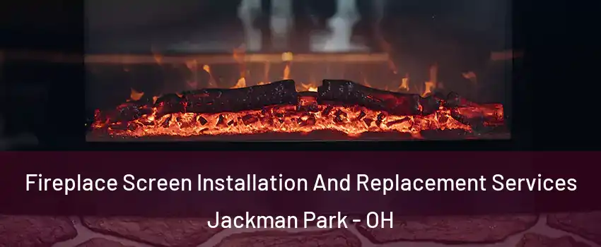 Fireplace Screen Installation And Replacement Services Jackman Park - OH