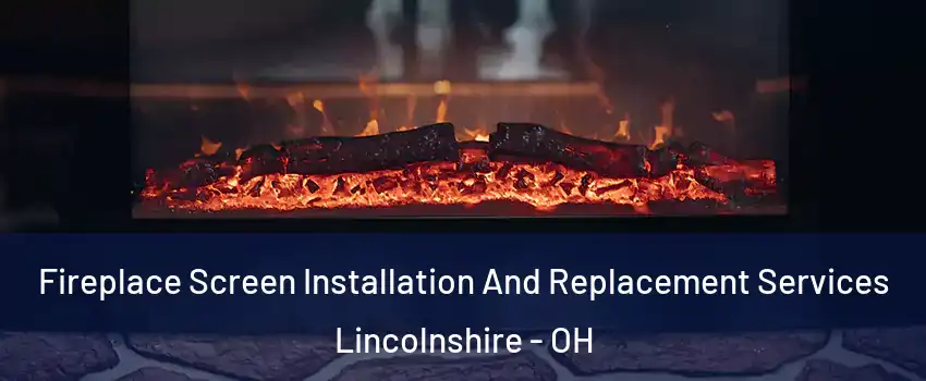 Fireplace Screen Installation And Replacement Services Lincolnshire - OH