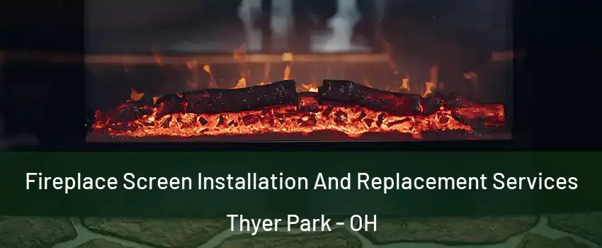 Fireplace Screen Installation And Replacement Services Thyer Park - OH