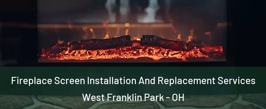 Fireplace Screen Installation And Replacement Services West Franklin Park - OH