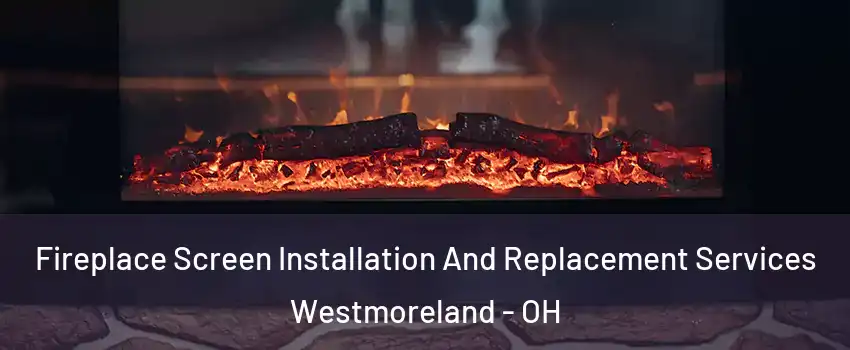 Fireplace Screen Installation And Replacement Services Westmoreland - OH