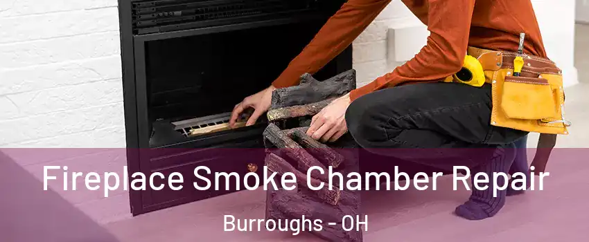 Fireplace Smoke Chamber Repair Burroughs - OH
