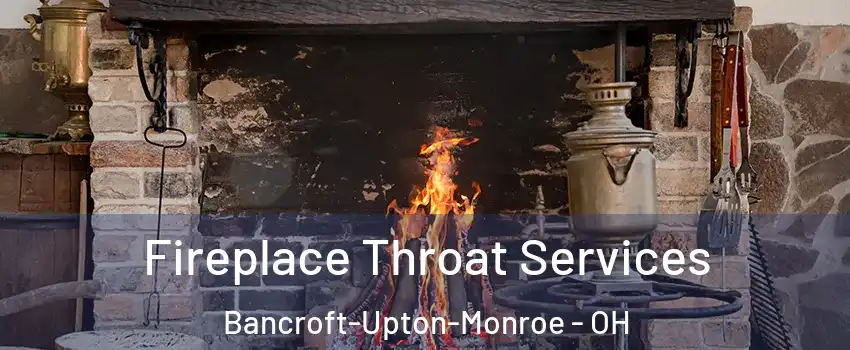 Fireplace Throat Services Bancroft-Upton-Monroe - OH