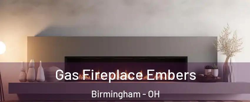 Gas Fireplace Embers Birmingham - OH