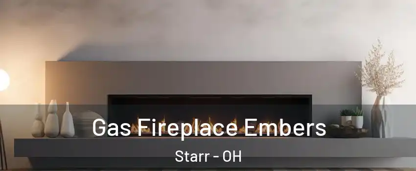 Gas Fireplace Embers Starr - OH