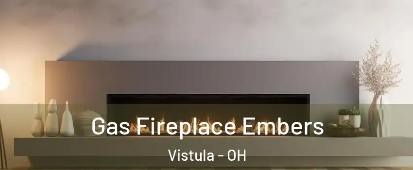 Gas Fireplace Embers Vistula - OH