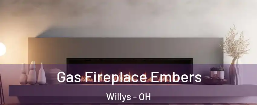 Gas Fireplace Embers Willys - OH