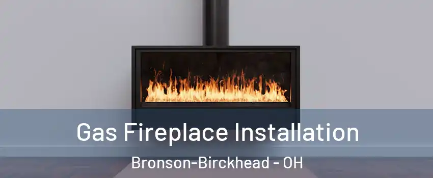 Gas Fireplace Installation Bronson-Birckhead - OH