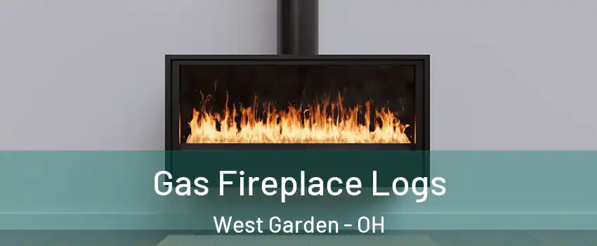 Gas Fireplace Logs West Garden - OH