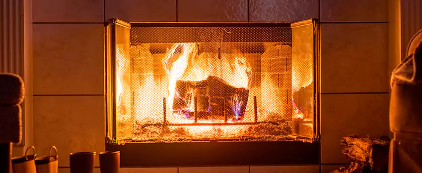 Mendota Hearth Landscape Fireplace Installation in OWENI, Ohio