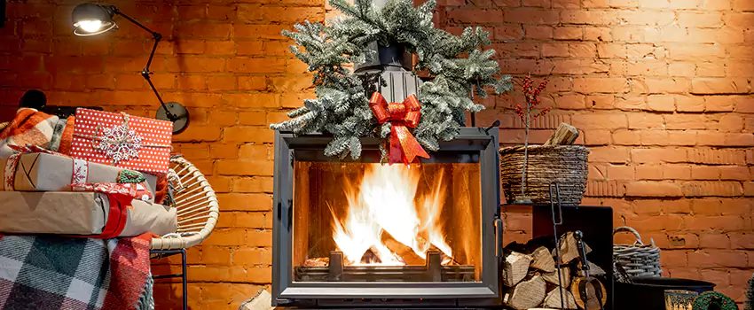 Travis Industries Linear Gas Fireplace Installation in OWENI, Ohio
