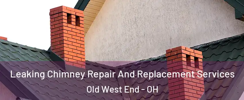 Leaking Chimney Repair And Replacement Services Old West End - OH