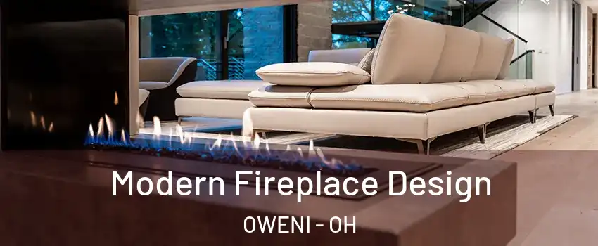 Modern Fireplace Design OWENI - OH