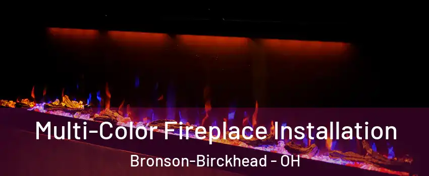 Multi-Color Fireplace Installation Bronson-Birckhead - OH