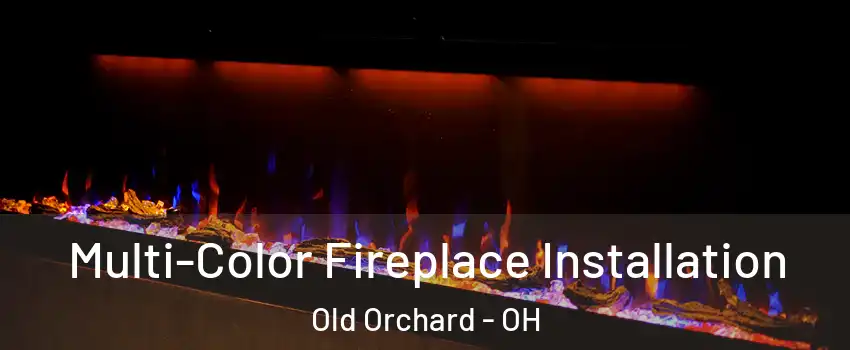 Multi-Color Fireplace Installation Old Orchard - OH