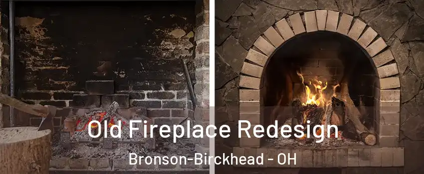 Old Fireplace Redesign Bronson-Birckhead - OH